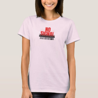 Camiseta de estilo de vida fuera de línea sin seña