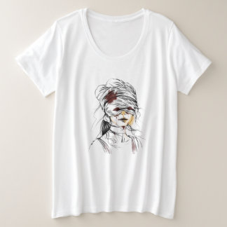 Camiseta de estilo oscuro