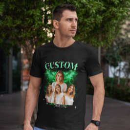 Camiseta de estilo rap de bootleg de los 90 person