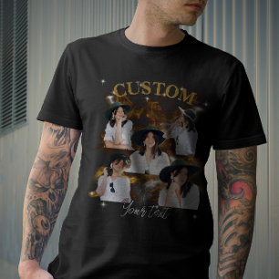 Camiseta de estilo rap de bota clandestina Camiset
