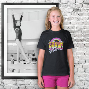 Camiseta de estilo retro Reina de la Beam para gim