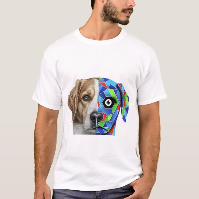 camiseta de estilo robótico (Anverso)