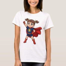Camiseta de estilo superhéroe