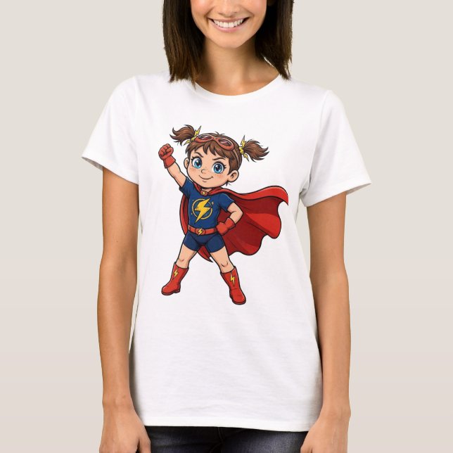 Camiseta de estilo superhéroe (Anverso)