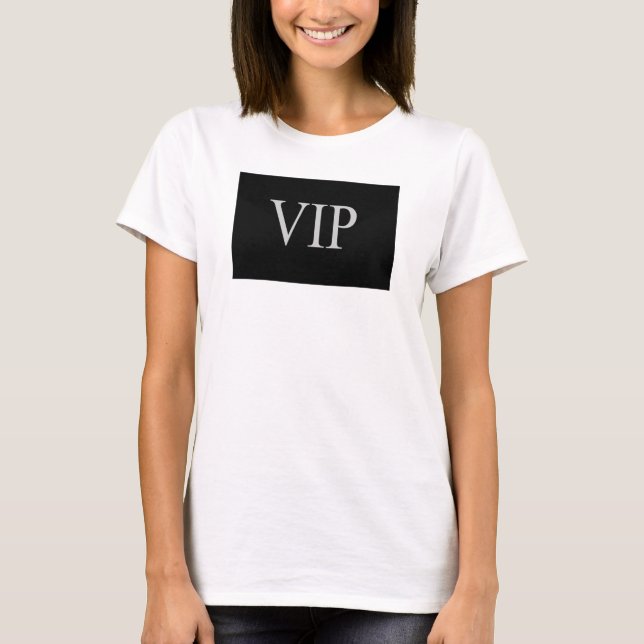 CAMISETA DE ESTILO VIP (Anverso)