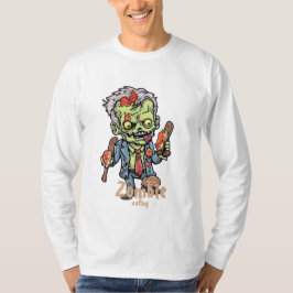 Camiseta de estilo zombi