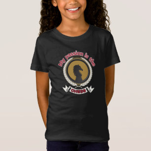Camiseta de estrategia de pasión de la corona del 