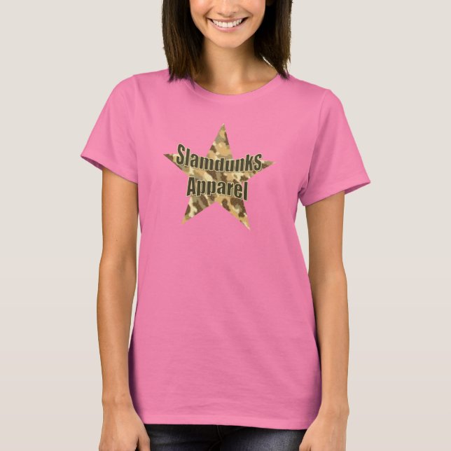Camiseta de estrella de camo Slamdunks (Anverso)
