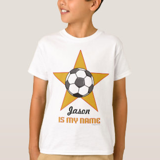 Camiseta de estrella de fútbol personalizada para