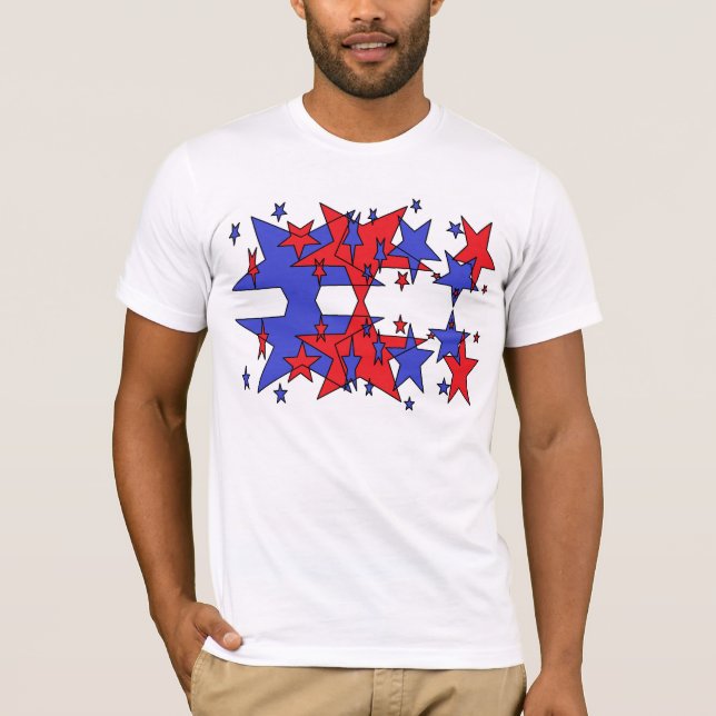 camiseta de estrella patriótica (Anverso)