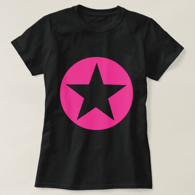 CAMISETA DE ESTRELLA PUNK (Diseño del anverso)