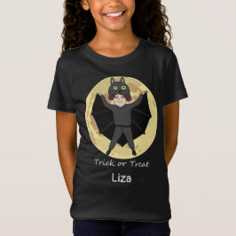 Camiseta de estropajo de murciélago de Halloween