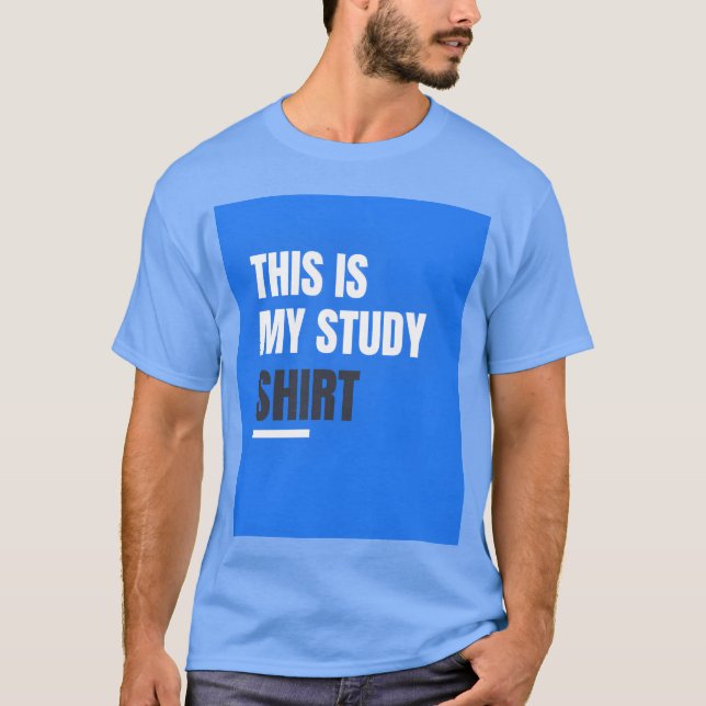 camiseta de estudio divertida (Anverso)