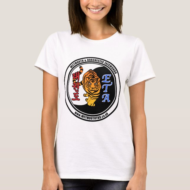 Camiseta de ETA - señoras delanteras del logotipo (Anverso)