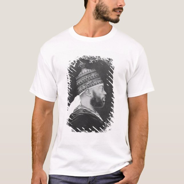 Camiseta de Etiopía, Menelik II (Anverso)