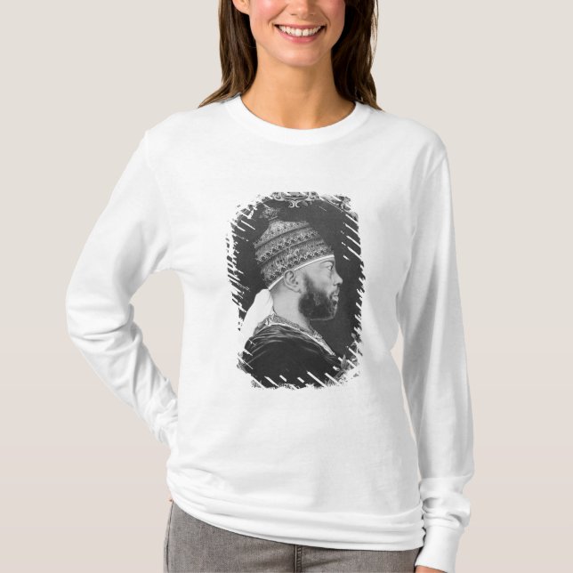 Camiseta de Etiopía, Menelik II (Anverso)