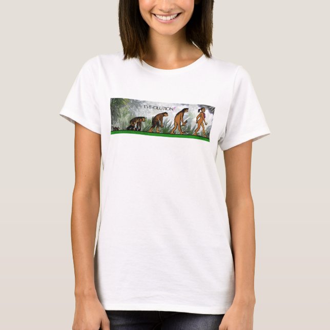 CAMISETA DE EVE-OLUTION (Anverso)