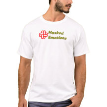 Camiseta de expresión facial artística de emocione