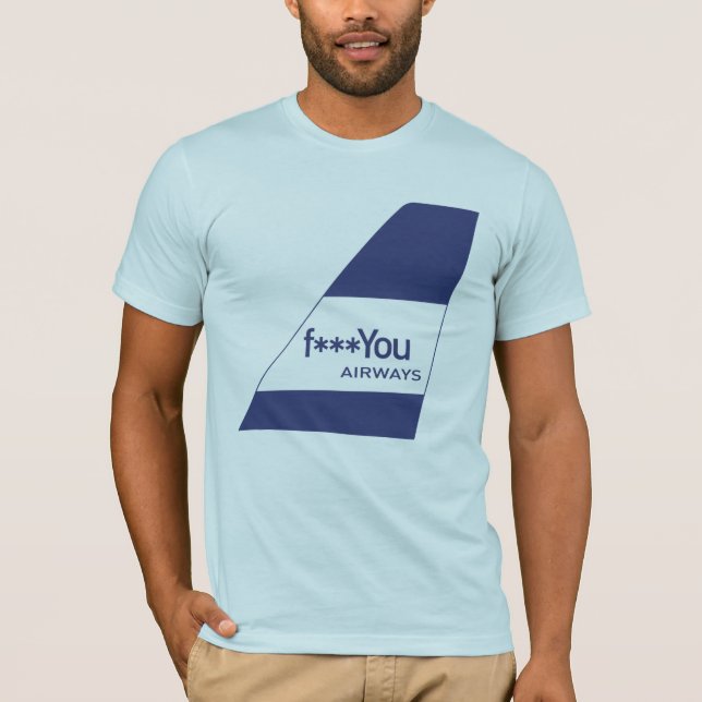 Camiseta *** de f usted VÍAS AÉREAS (Anverso)