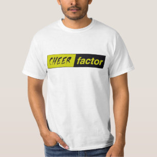 Camiseta de factor de alegría