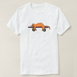Camiseta de FahtCaht del monopatín