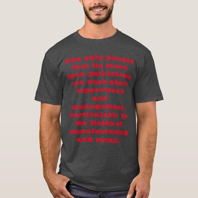 Camiseta de falsedad (Anverso)