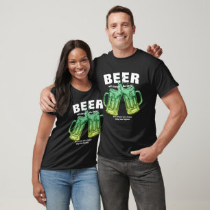Camiseta de fan de cerveza personalizable con humo