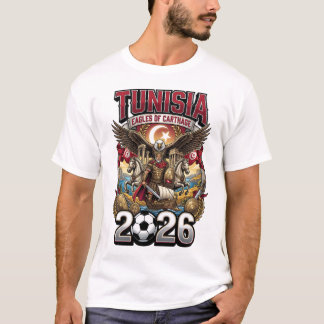 Camiseta de fan de Túnez 2026