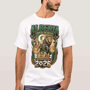 Camiseta de fanático de Argelia 2026