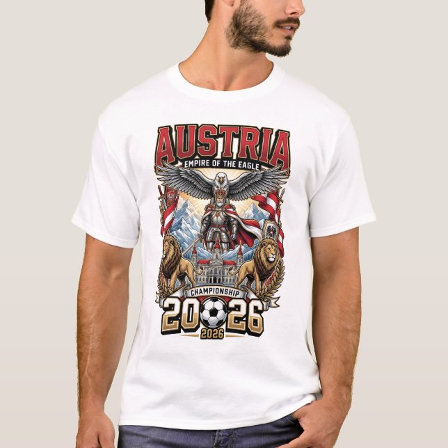 Camiseta de fanático de Austria 2026 (Anverso)