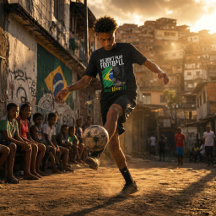 Camiseta de fanático de Brasil No Jugamos Fútbol,