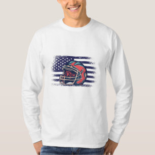 Camiseta de fanático de fútbol americano con bande