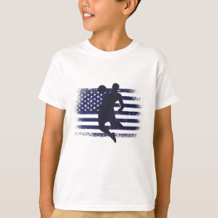 Camiseta de fanático de fútbol de EE. UU. Bandera