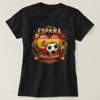 Camiseta de fanático de fútbol de España - Vamos E
