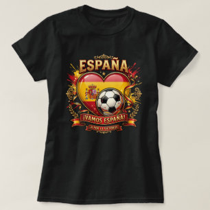 Camiseta de fanático de fútbol de España - Vamos E