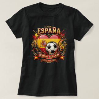 Camiseta de fanático de fútbol de España - Vamos E