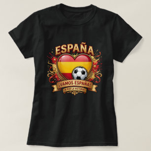 Camiseta de fanático de fútbol de España - Vamos E