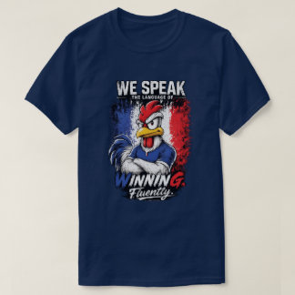 Camiseta de fanático de fútbol de Francia, Tee de
