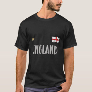 Camiseta de fanático de fútbol de Inglaterra Bande