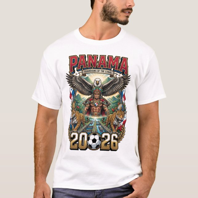 Camiseta de fanático de Panamá 2026 (Anverso)
