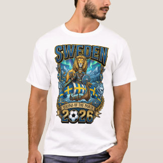 Camiseta de fanático de Suecia 2026