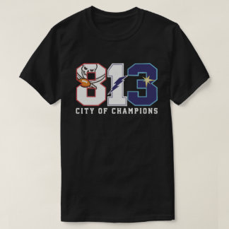 Camiseta de fanáticos de 813 City Of Champions