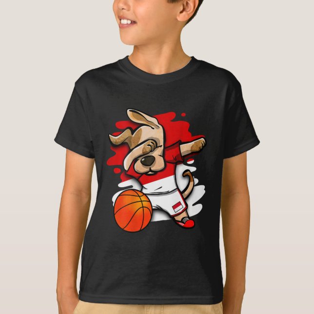 Camiseta de fans de Sketll de Indonesia Dabbing Do (Anverso)