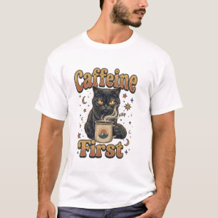 Camiseta de Fantasía del Guerrero Gato Negro
