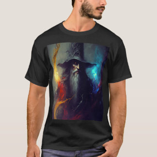 Camiseta de Fantasía del Mago Oscuro | Arte de Mag