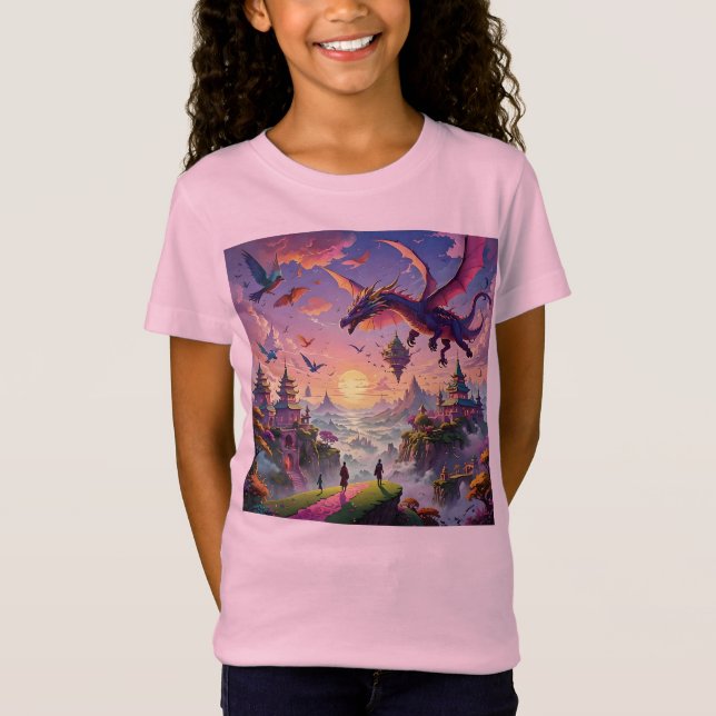 Camiseta de fantasía para niñas (Anverso)