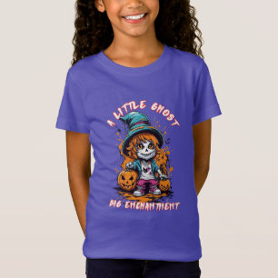 Camiseta de Fantasma Adorable   Camiseta de Hallow