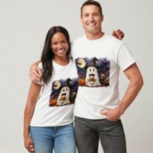Camiseta de fantasma de Halloween adorable   C&L