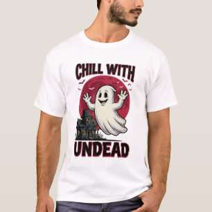 Camiseta de Fantasma de Halloween Diseño de Zombie