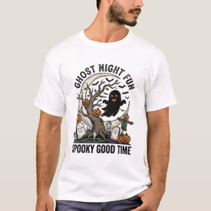 Camiseta de Fantasma de Halloween Diseño Divertido